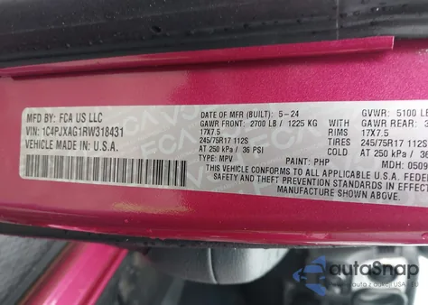 2024 Jeep Wrangler 2-Door Sport S 4X4 из США, поврежденный, VIN 1C4PJXAG1RW318431